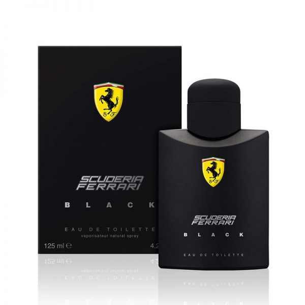 Ferrari Scuderia Black Eau De Toilette 125ml box