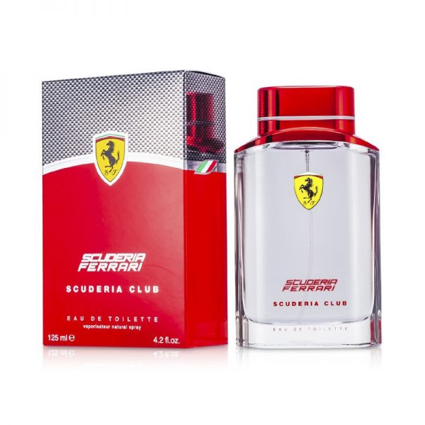 Ferrari Scuderia Club Eau De Toilette 125ml box